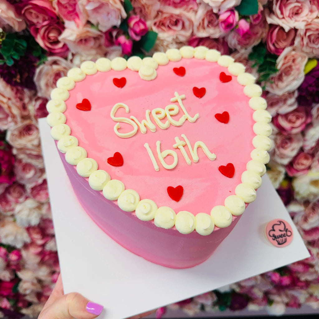 Simple Heart Cake
