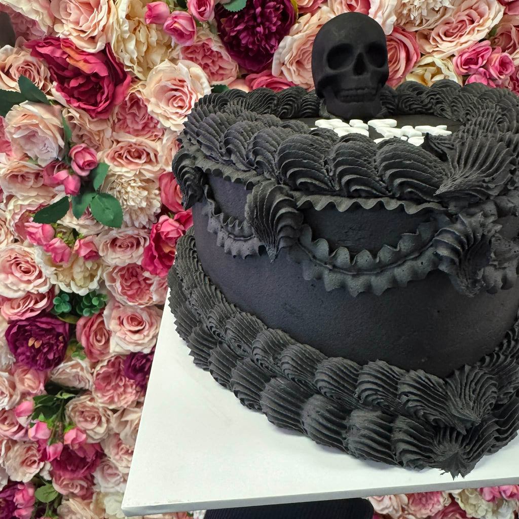 Heart Shaped Buttercream Cake