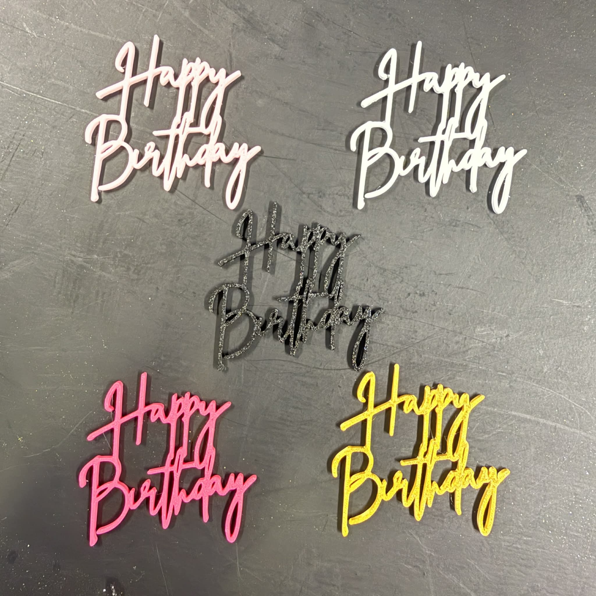 Happy Birthday Charm Small